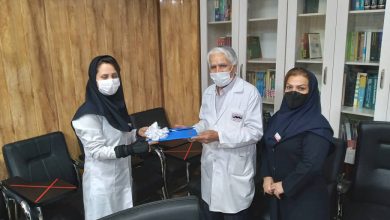 تصویر از جلوه ایثارگری پرستار بیمارستان مهر یادآور رزمندگان جبهه سلامت