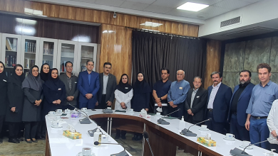 تصویر از برگزاری مراسم روز کارمند
